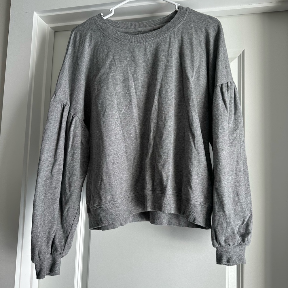 UGG Heather Gray Crew Neck Top